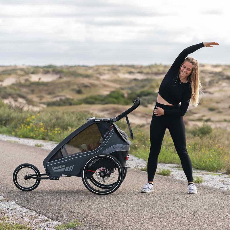 babyonlineshop Qeridoo 14 Zoll Joggerrad für Zweisitzer Riesige Rabatte