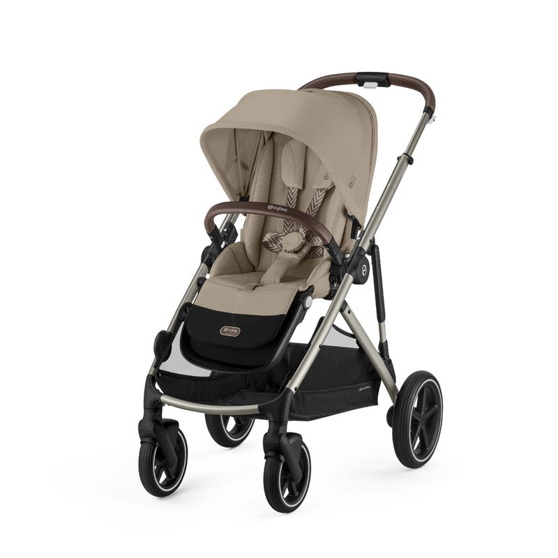 babyonlineshop Cybex Gazelle S Kinderwagen Almond Beige Kostenloser Versand international