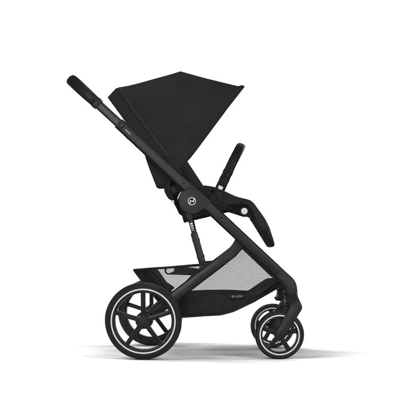 babyonlineshop CYBEX Balios S LUX Kinderwagen + Cloud T i-Size Bundle Moon Black zollfrei