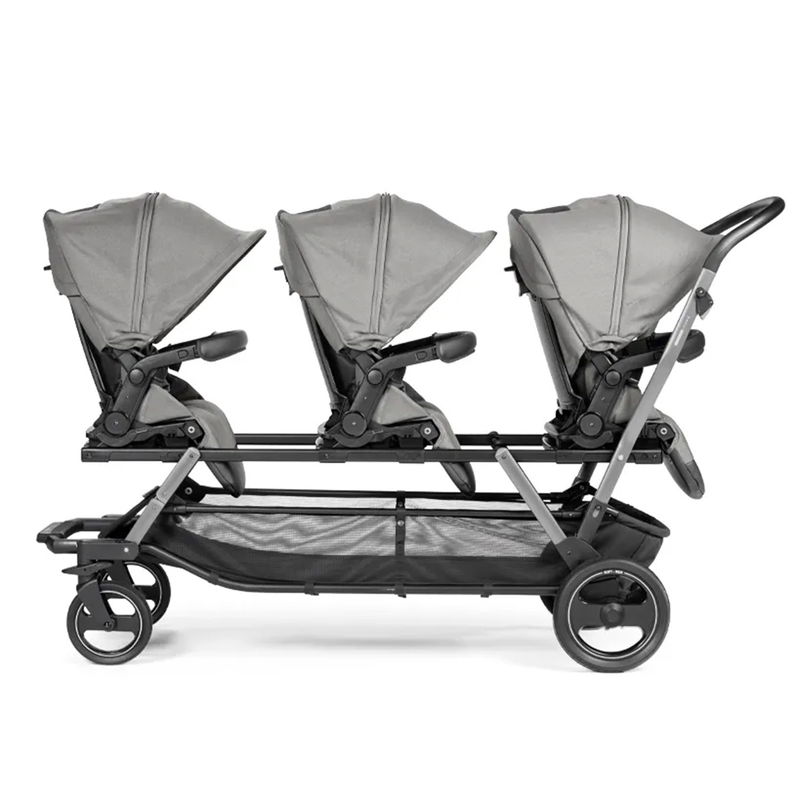 babyonlineshop Peg Perego Triplette Piroet Geschwisterwagen Mercury 2025