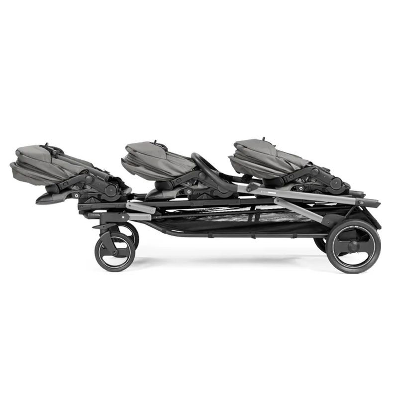 babyonlineshop Peg Perego Triplette Piroet Geschwisterwagen Mercury 2025
