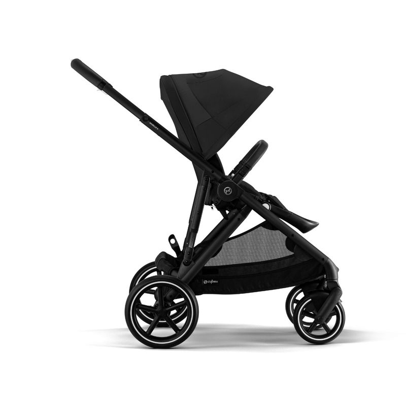 babyonlineshop CYBEX Gazelle S Kinderwagen Moon Black + Cloud T I-Size + Zubehör Bundle Outlet