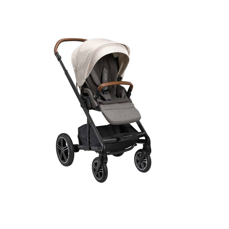 babyonlineshop nuna MIXX next Kinderwagen Birch inkl. Fußsack Regenverdeck Adapter