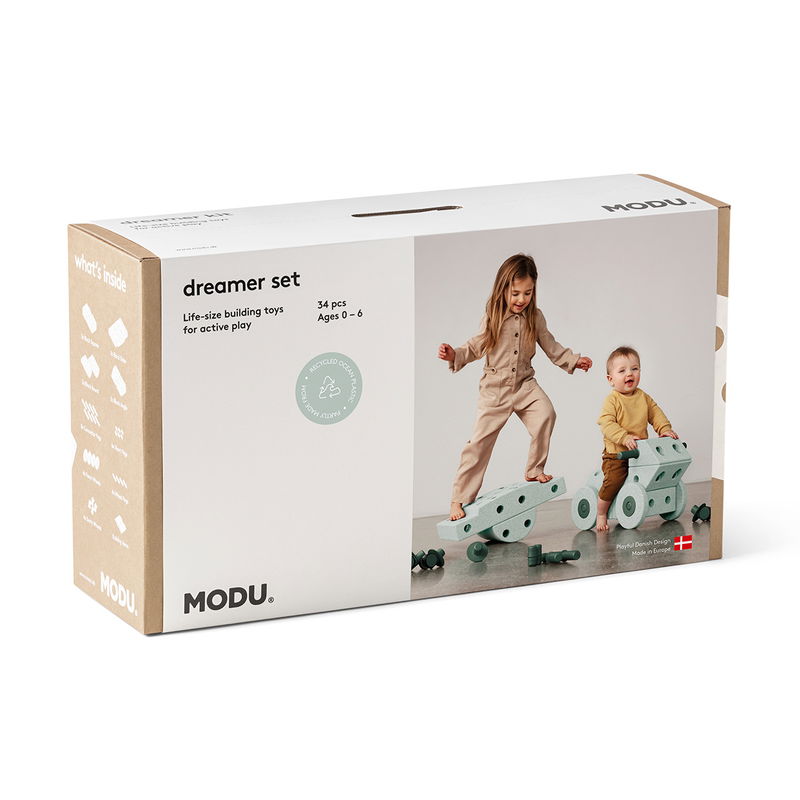 babyonlineshop MODU Dreamer Set Ocean Mint / Forest Green