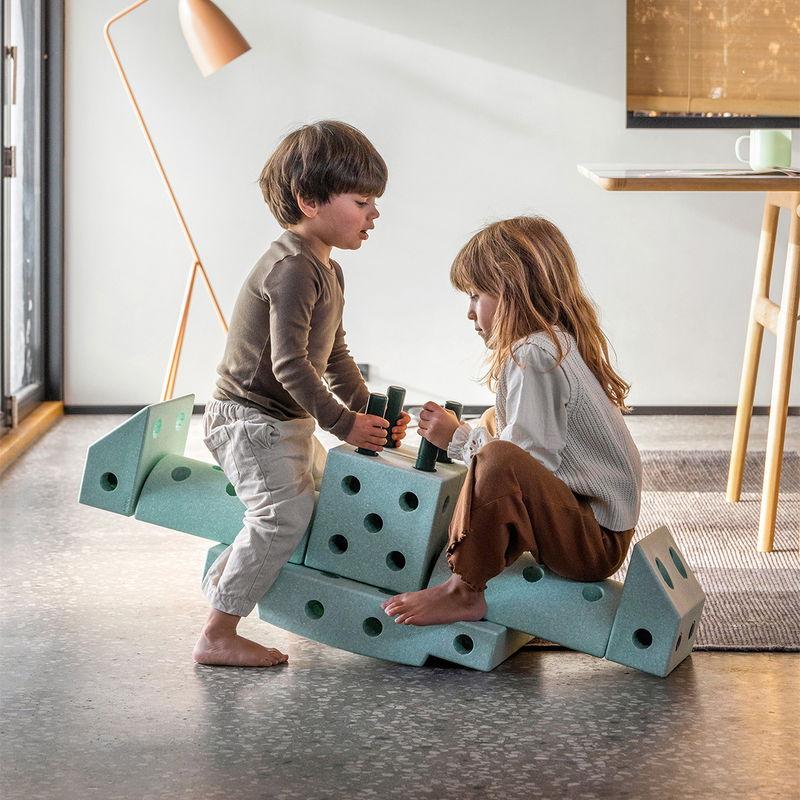 babyonlineshop MODU Dreamer Set Ocean Mint / Forest Green Blitzverkäufe