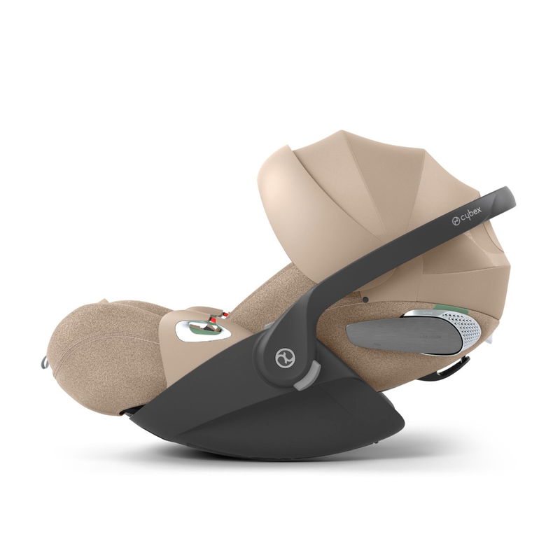 babyonlineshop CYBEX Cloud T i-Size Plus Cozy Beige Babyschale Lagerräumung