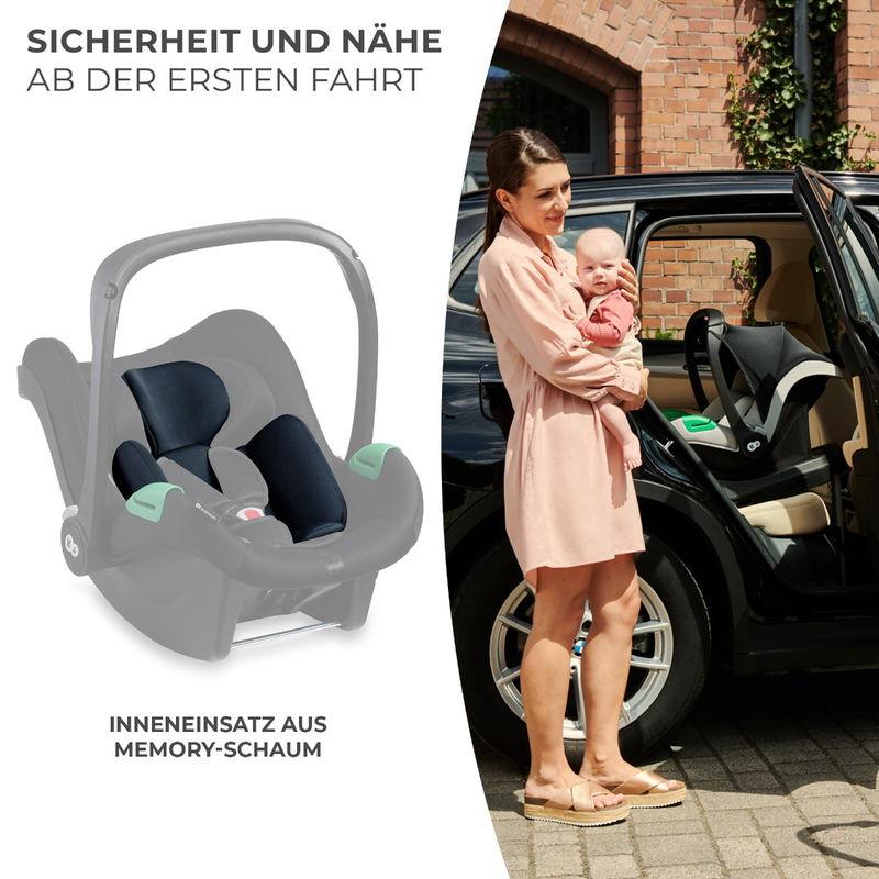 babyonlineshop Kinderkraft MINK PRO i-Size Kindersitz black 40-75 cm Zeitlich begrenztes Angebot