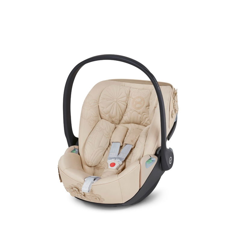 babyonlineshop CYBEX Cloud T i-Size Fashion Collection Flowers Nude Blush