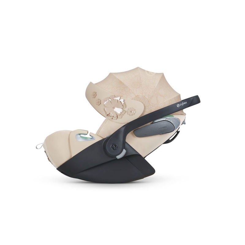 babyonlineshop CYBEX Cloud T i-Size Fashion Collection Flowers Nude Blush Bestseller