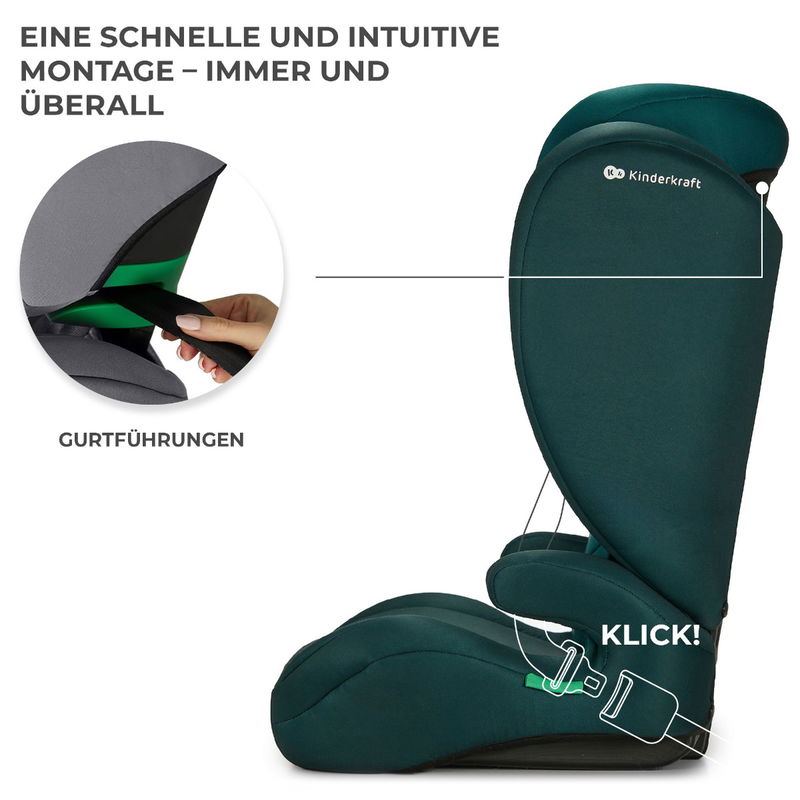 babyonlineshop Kinderkraft Kindersitz I-SPARK i-Size green Saisonale Angebote