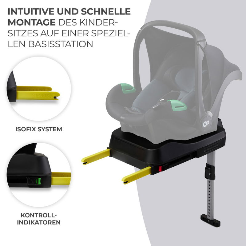 babyonlineshop Kinderkraft MINK FX Basisstation Kauf eins, bekomm eins gratis
