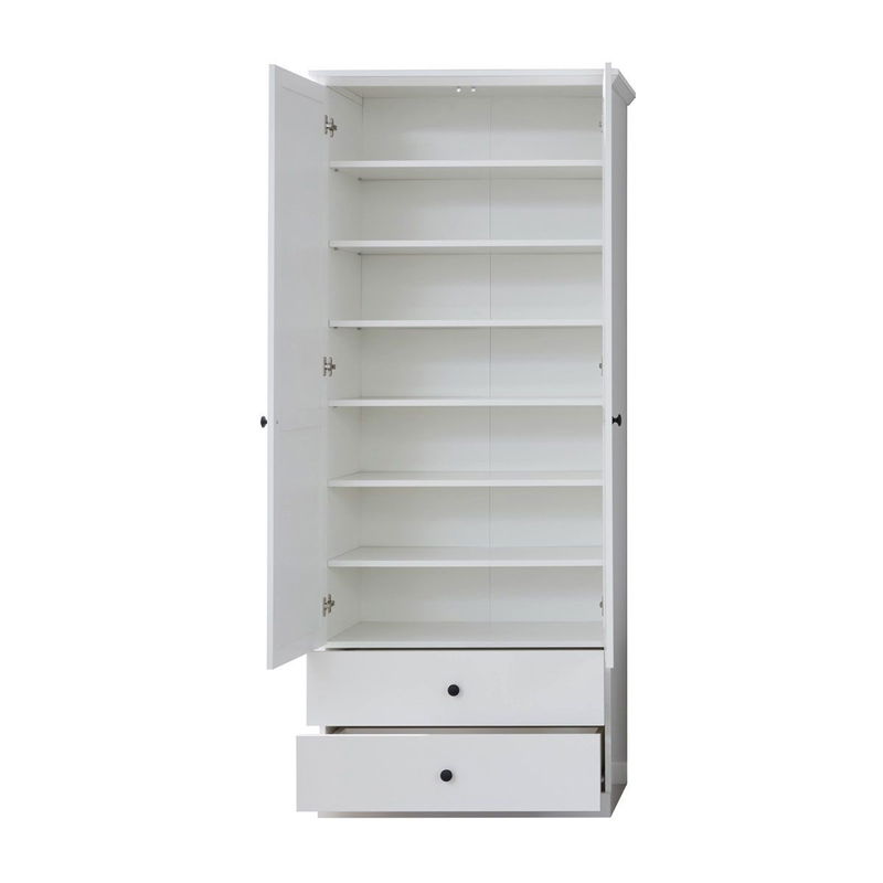 babyonlineshop trendteam Baxter Garderobenschrank weiß Dekor Bis zu 50% Rabatt