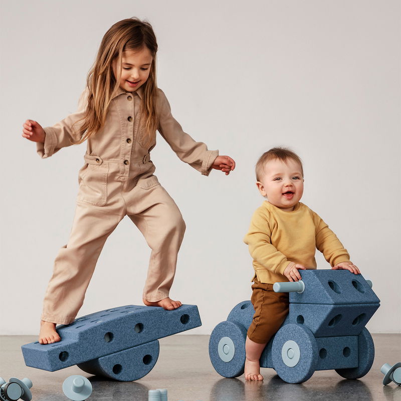 babyonlineshop MODU Dreamer Set Deep Blue / Sky Blue Verkauf