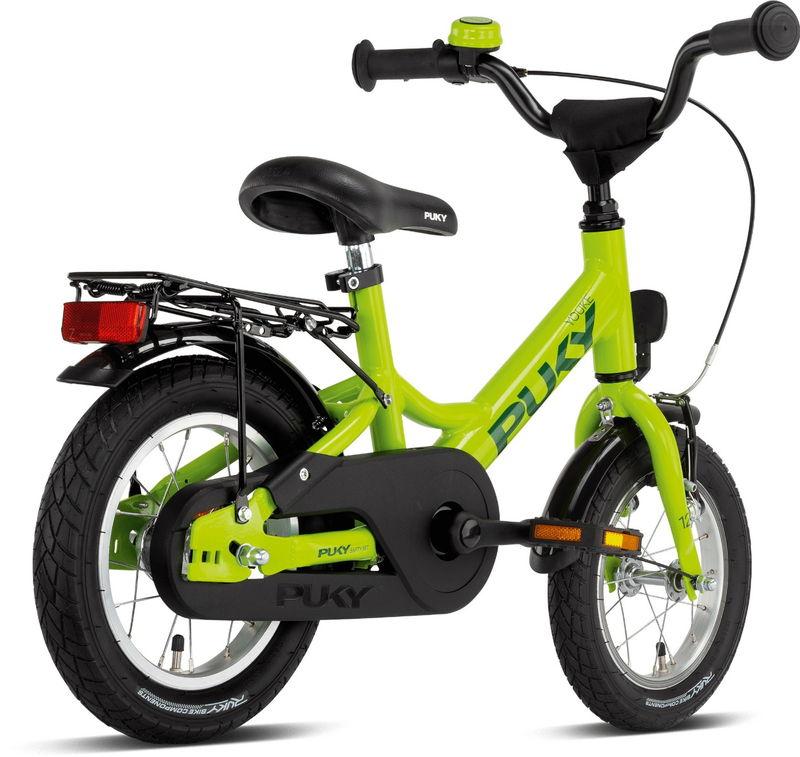 babyonlineshop Puky Alu Kinderfahrrad YOUKE 12 fresh green Schlussverkauf
