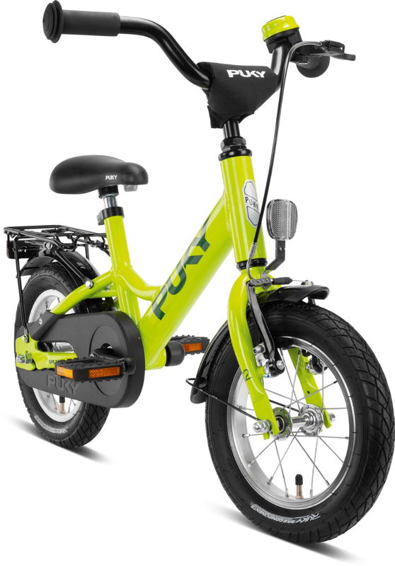 babyonlineshop Puky Alu Kinderfahrrad YOUKE 12 fresh green Schlussverkauf
