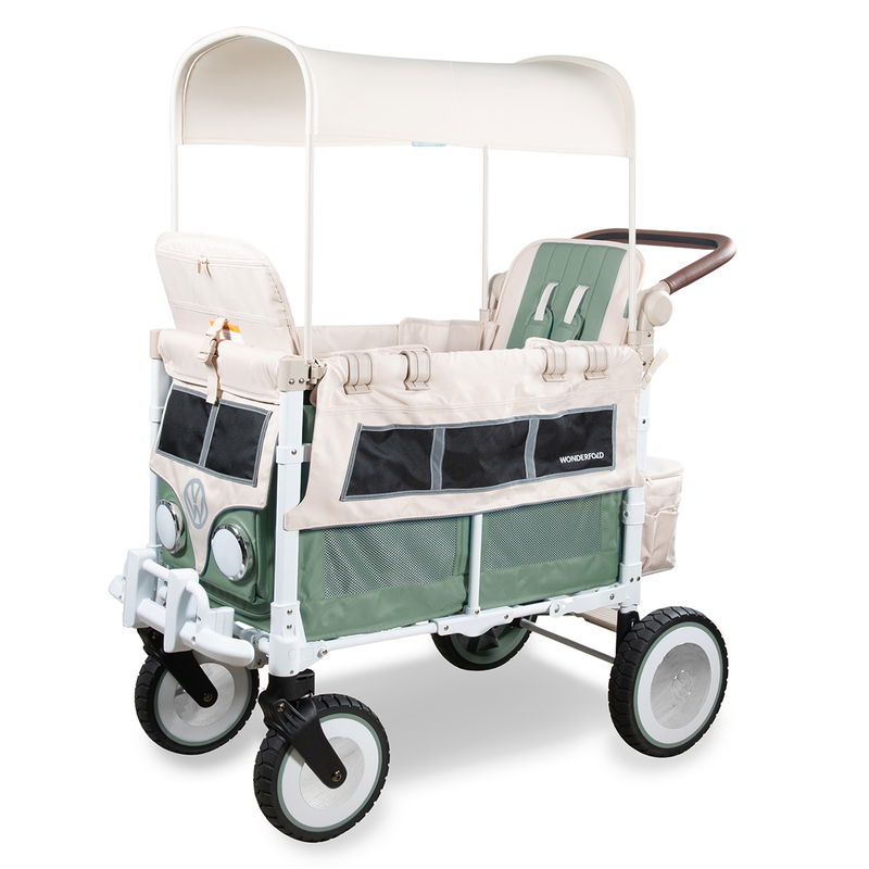 babyonlineshop WonderFold Bollerwagen Volkswagen VW2 - Sage green