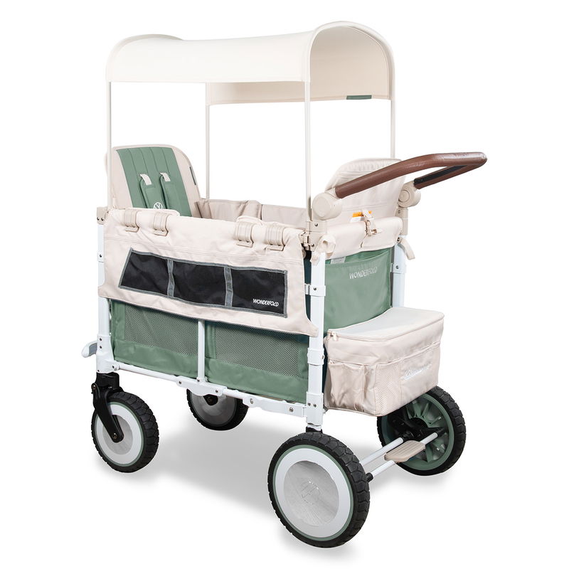 babyonlineshop WonderFold Bollerwagen Volkswagen VW2 - Sage green Günstiger Verkauf