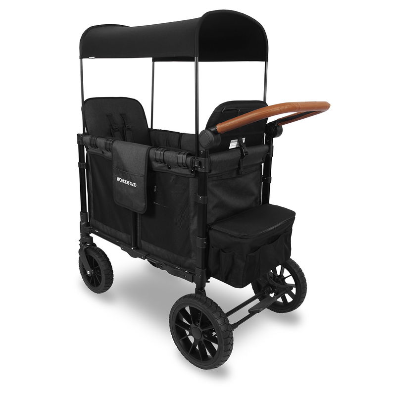 babyonlineshop WonderFold W2 Luxe Bollerwagen - Volcano Black Meist gekauft
