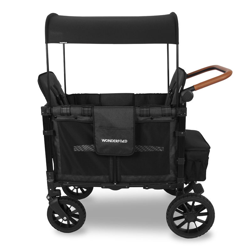 babyonlineshop WonderFold W2 Luxe Bollerwagen - Volcano Black Meist gekauft