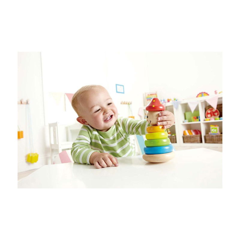 babyonlineshop Hape Stapel-Clown E0400 Kostenloser Versand
