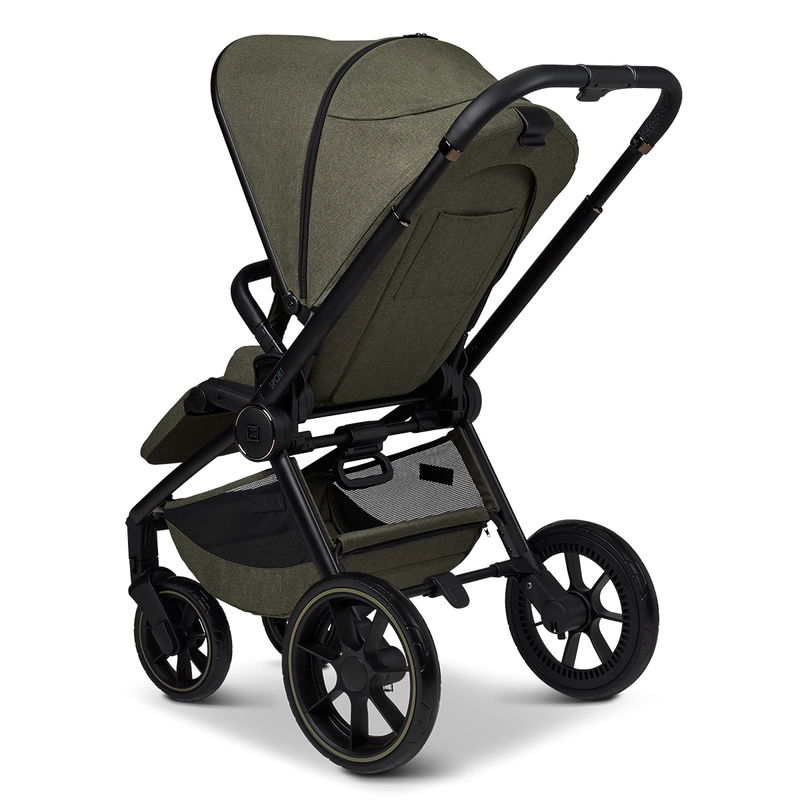 babyonlineshop Moon Buggy Sport - moss / melange Sonderangebot
