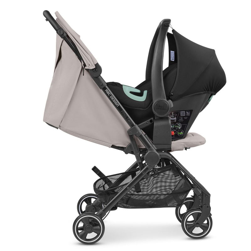 babyonlineshop ABC-Design Ping 2 Buggy - powder - Kollektion 2024 Begrenztes Angebot