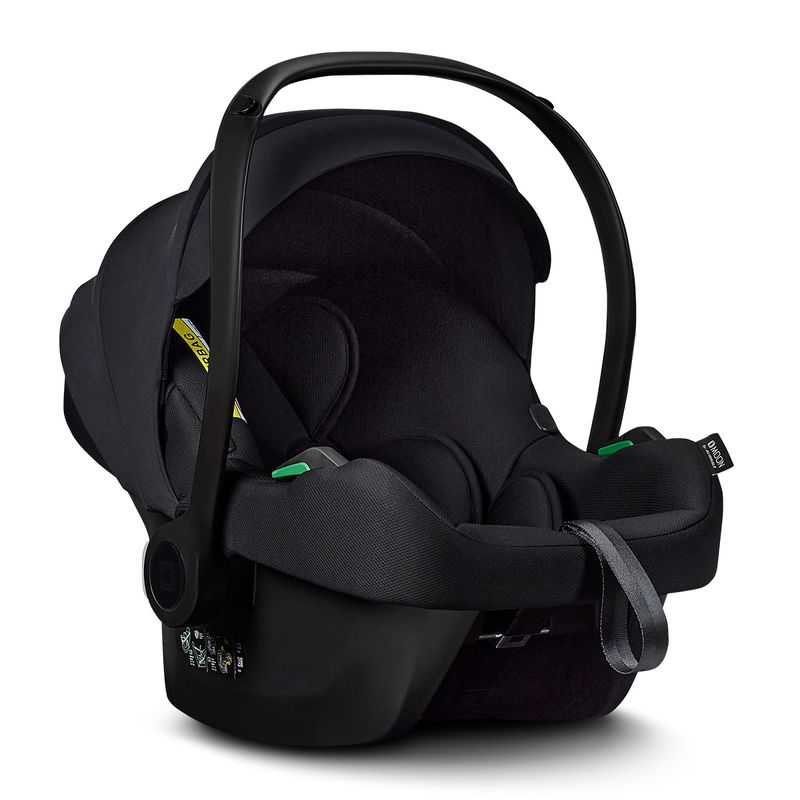 babyonlineshop Moon Resea Plus Kinderwagen Set mit Adapter und Cosmo Babyschale - onyx Exklusivangebot