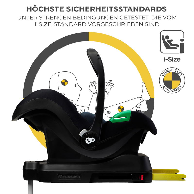 babyonlineshop Kinderkraft Kinderwagen 4in1 NEWLY Mink Pro classic black + base Jubiläumsangebot
