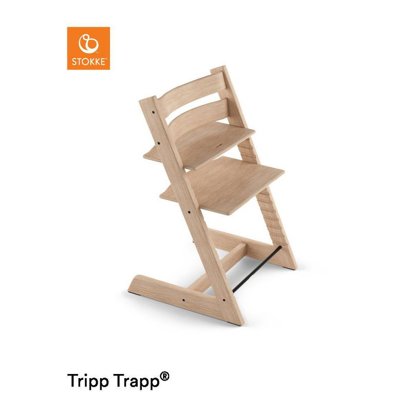 babyonlineshop Stokke® Tripp Trapp® Hochstuhl Oak Natural neuestes Modell