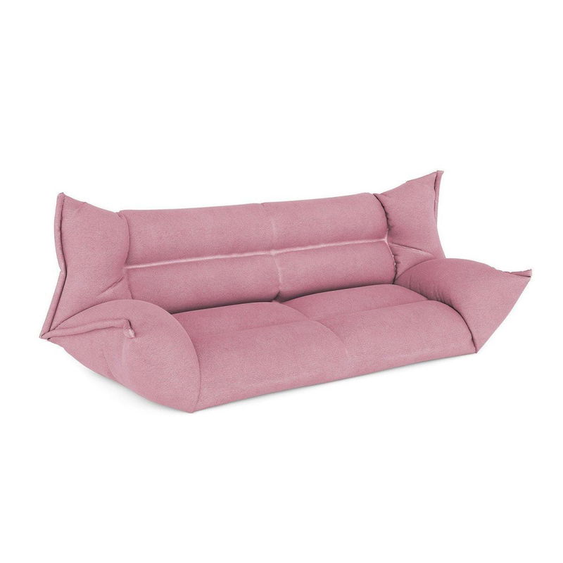babyonlineshop Nature Kid Faltsofa rosa mehrfach verstellbar mit rutschfestem Unterboden Große Rabatte