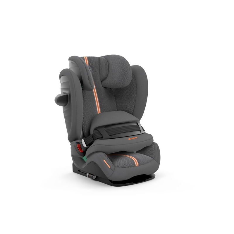 babyonlineshop CYBEX Pallas G i-Size Plus Kindersitz Lava Grey Gruppe 1 2 3