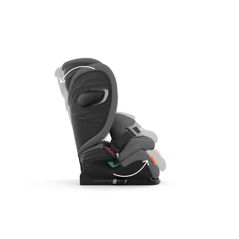 babyonlineshop CYBEX Pallas G i-Size Plus Kindersitz Lava Grey Gruppe 1 2 3 Sonderangebot der Fabrik