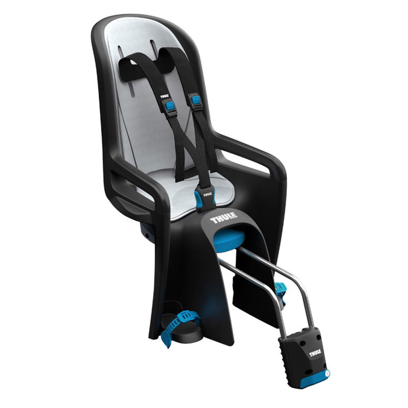babyonlineshop Thule RideAlong Fahrradkindersitz dunkelgrau die sichere Transportmöglichkeit