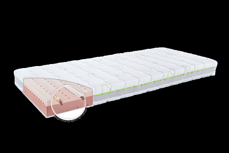 babyonlineshop Träumeland Zirbenduft Matratze 90 x 200 cm mit Zirbenspänen