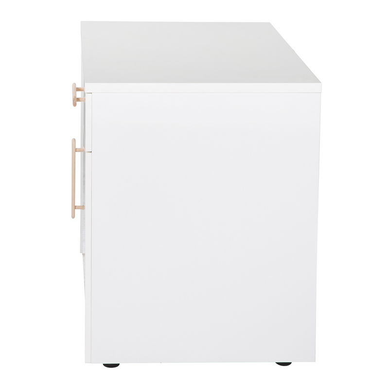 babyonlineshop roba Clara Schreibtisch weiß/natur Hotsell