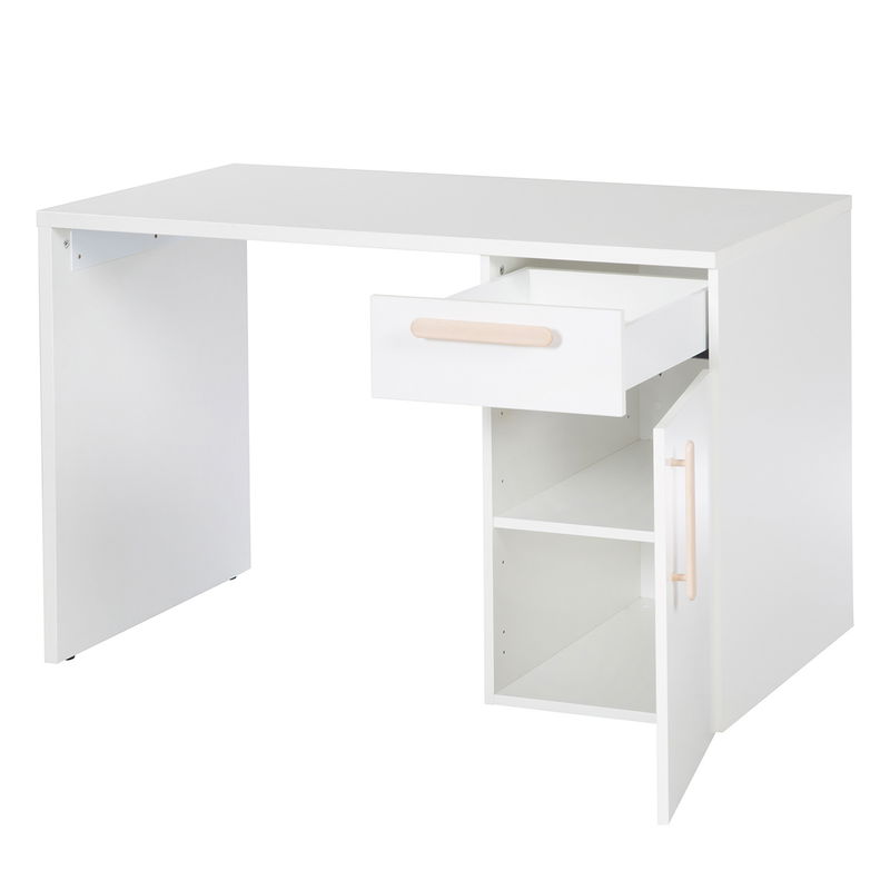 babyonlineshop roba Clara Schreibtisch weiß/natur Hotsell