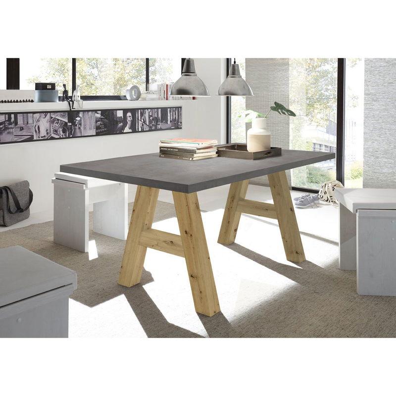babyonlineshop Mäusbacher The Big System Esstisch 140x90 cm Farbe + Gestell wählbar
