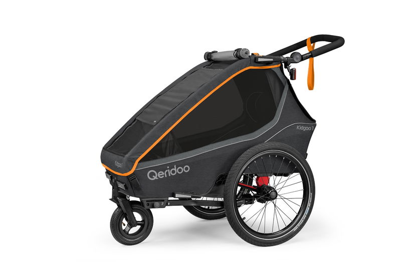 babyonlineshop Qeridoo Kidgoo 1 FIDLOCK Edition Fahrradanhänger