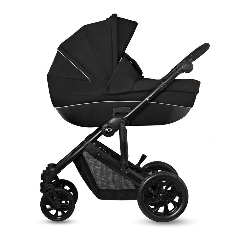 babyonlineshop Kinderkraft Kinderwagen 3in1 PRIME LITE Mink Pro black Online Shopping