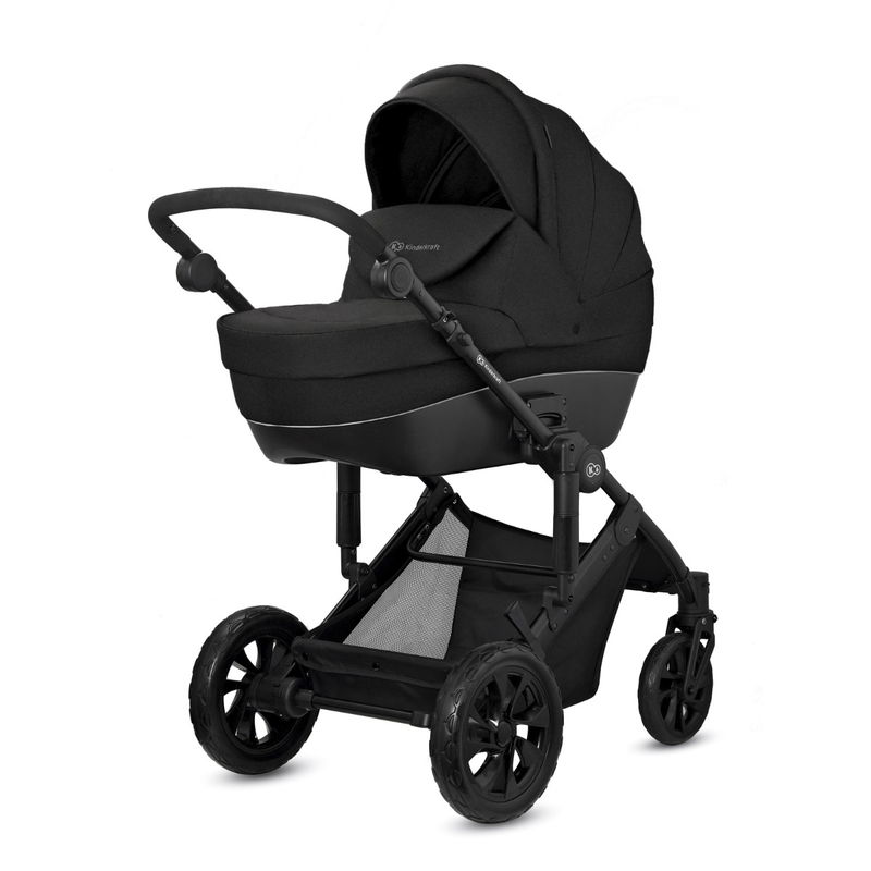 babyonlineshop Kinderkraft Kinderwagen 3in1 PRIME LITE Mink Pro black Online Shopping