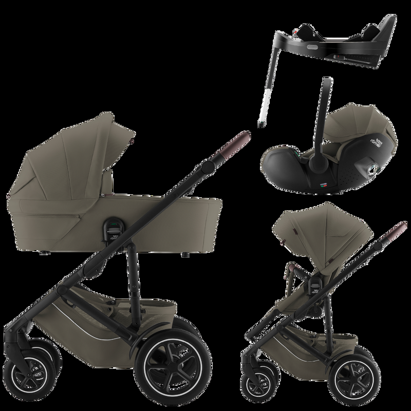 babyonlineshop Britax Smile 5Z Kinderwagen Bundle - Urban Olive