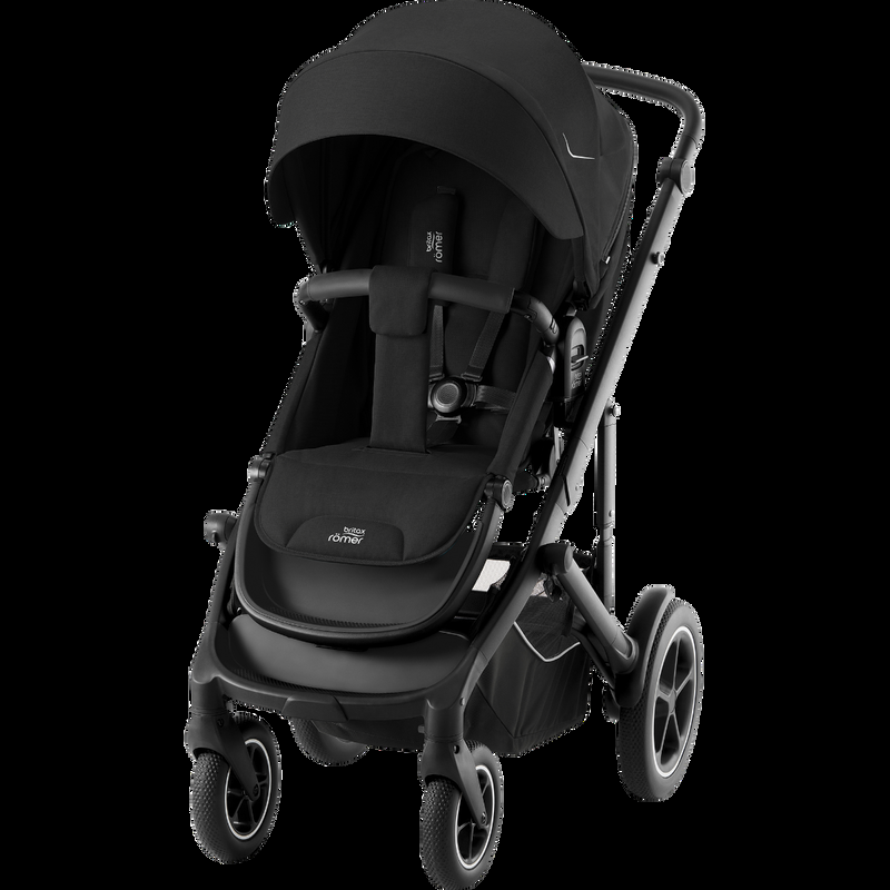 babyonlineshop Britax Römer Smile 5Z Kinderwagen Bundle Space Black Lagerräumung