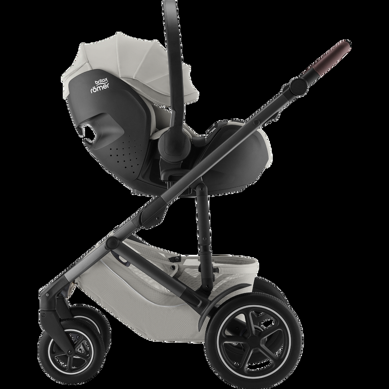 babyonlineshop Britax Smile 5Z Kinderwagen Bundle - Linen Grey Exklusive Angebote