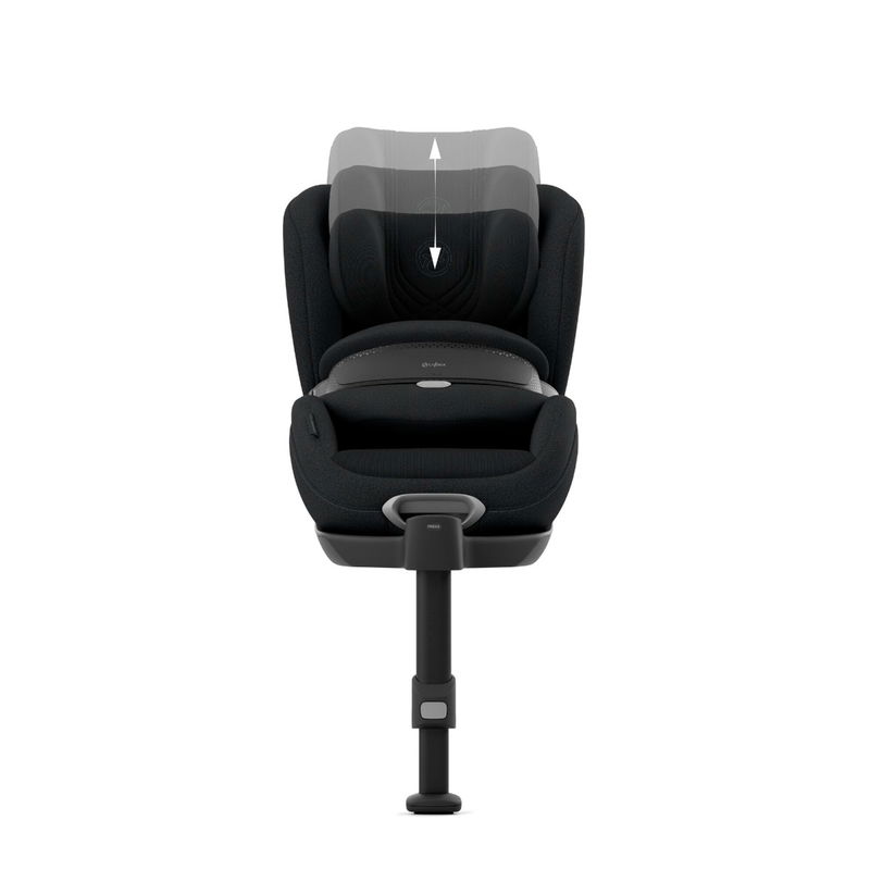 babyonlineshop CYBEX Anoris T2 i-Size Kindersitz Plus Sepia Black Ab 15 Monate bis ca. 7 Jahre Räumungsverkauf