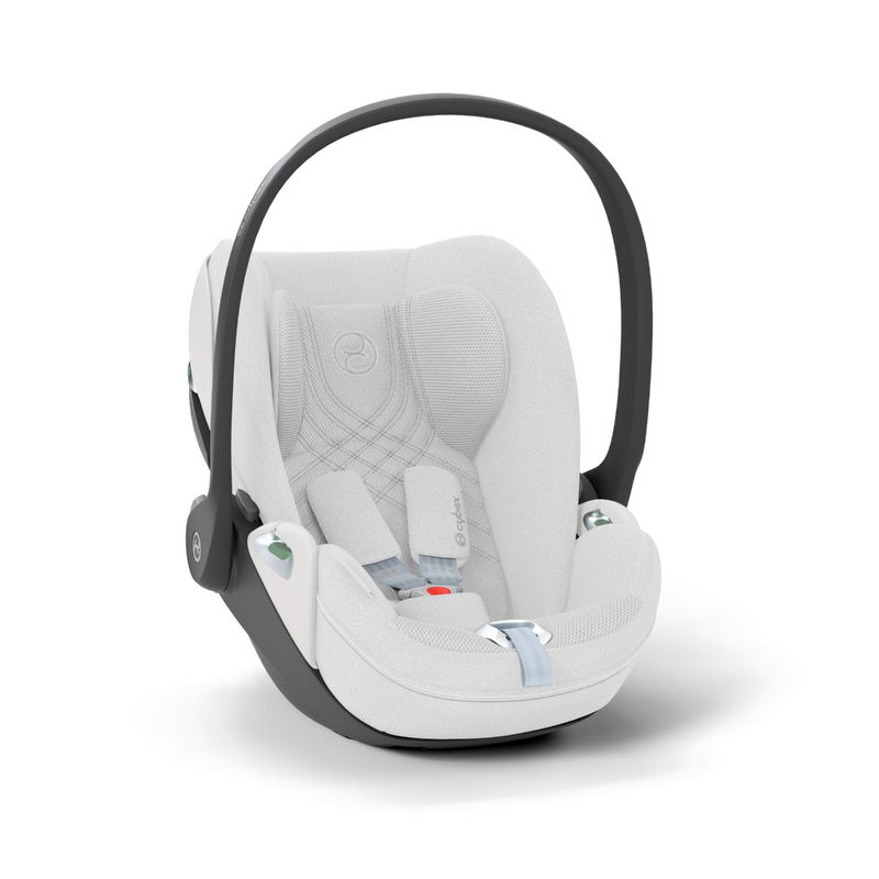 babyonlineshop CYBEX Cloud T i-Size Plus Platinum White Babyschale
