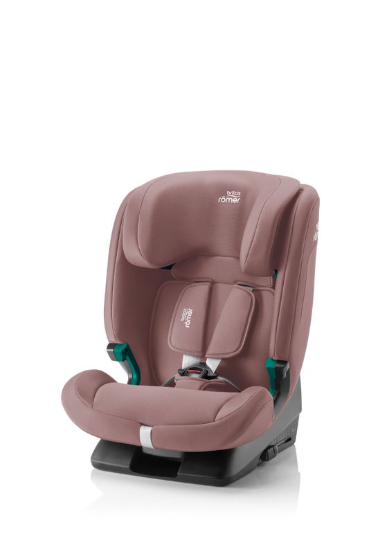 babyonlineshop Britax Römer Evolvafix Dusty Rose Kindersitz Gruppe ECE R 129 / i-Size