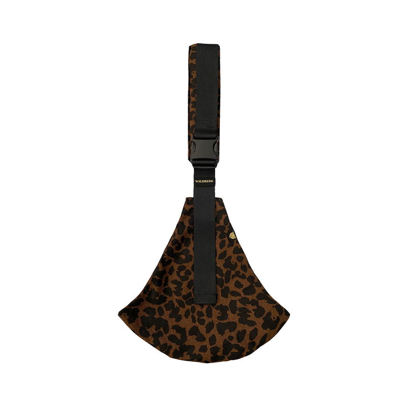 babyonlineshop Wildride Kindertrage Brown leopard