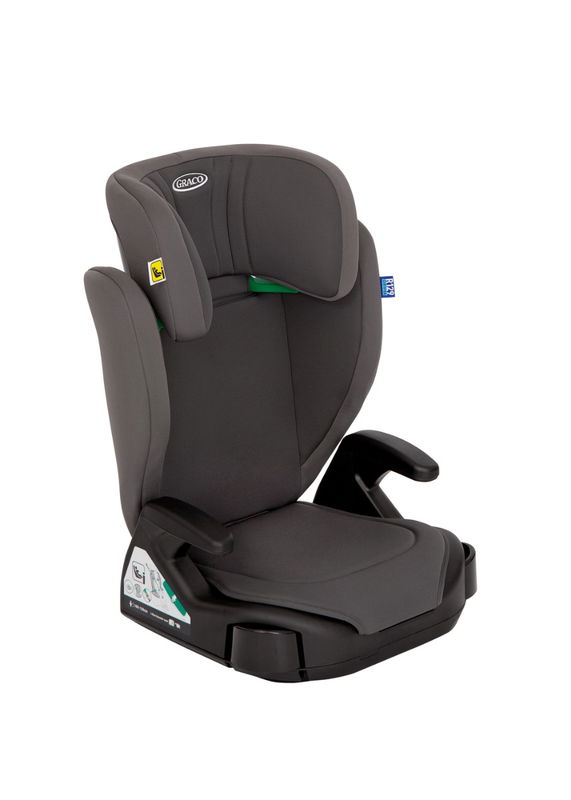 babyonlineshop Graco Junior Maxi i-Size R129 Iron Kindersitz
