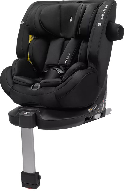 babyonlineshop Osann One360 SL mini Kindersitz All Black ECE R129/04 40–105 cm