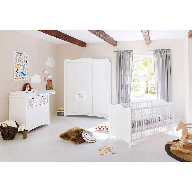 babyonlineshop Pinolino Florentina Kinderzimmer breit groß 3 Teile